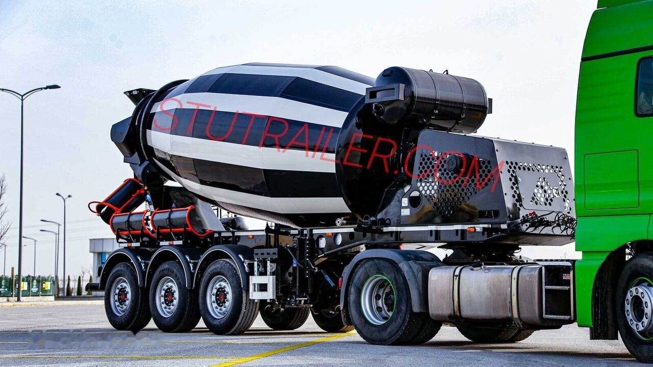 STU 14,7M3 MIXER TRAILER - Semi-reboque betoneira: foto 1 STU 14,7M3 MIXER TRAILER - Semi-reboque betoneira: foto 1