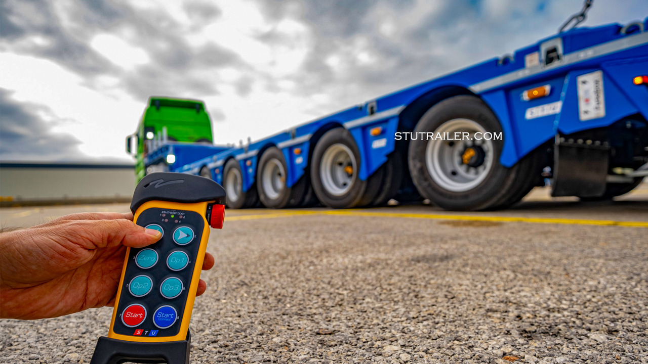 STU 5 Axle Hydraulic Steering Extendable Low Laoder - Semi-reboque baixa: foto 4 STU 5 Axle Hydraulic Steering Extendable Low Laoder - Semi-reboque baixa: foto 4