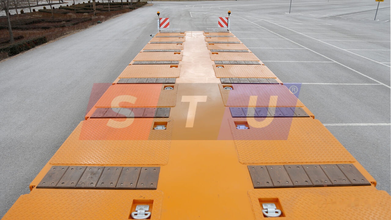 STU 8 AXLE LOWBED- HYDRAULIC STEERING AXLES / 8 ESSİEUX SURBAISSES-E - Semi-reboque baixa: foto 5 STU 8 AXLE LOWBED- HYDRAULIC STEERING AXLES / 8 ESSİEUX SURBAISSES-E - Semi-reboque baixa: foto 5