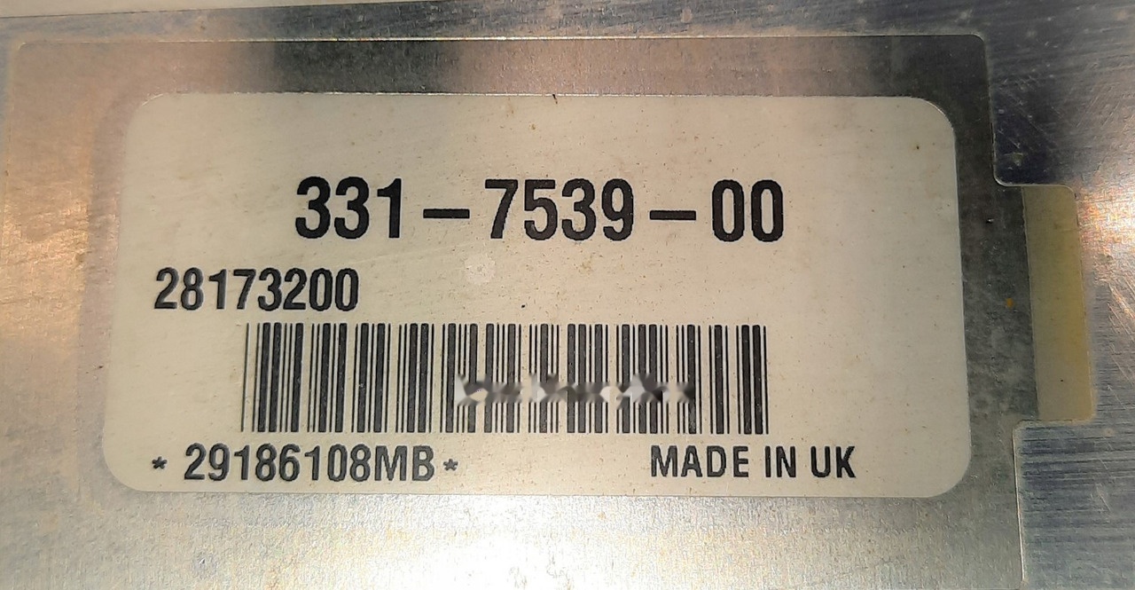 PERKINS - Centralina electrónica por Dumper: foto 2 PERKINS - Centralina electrónica por Dumper: foto 2