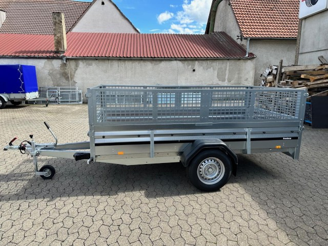 Brenderup 2300S Stahl 1,3 to. mit Laubgitter kippbar KV, 3010x1530x400mm - Reboque para carros: foto 3 Brenderup 2300S Stahl 1,3 to. mit Laubgitter kippbar KV, 3010x1530x400mm - Reboque para carros: foto 3
