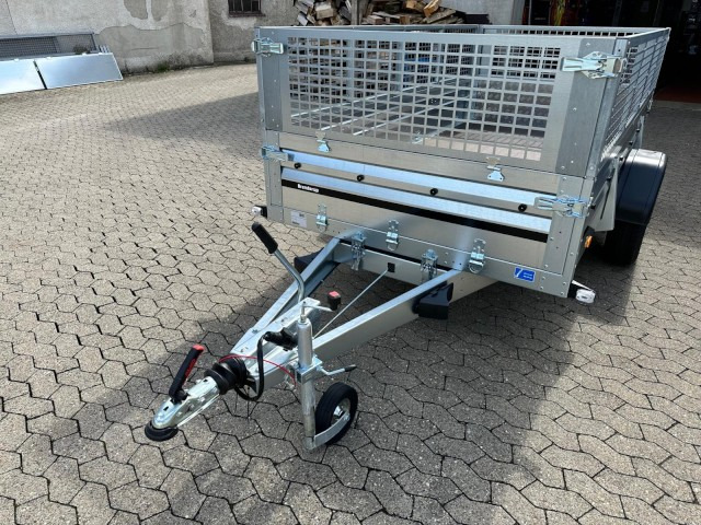 Brenderup 2300S Stahl 1,3 to. mit Laubgitter kippbar KV, 3010x1530x400mm - Reboque para carros: foto 2 Brenderup 2300S Stahl 1,3 to. mit Laubgitter kippbar KV, 3010x1530x400mm - Reboque para carros: foto 2