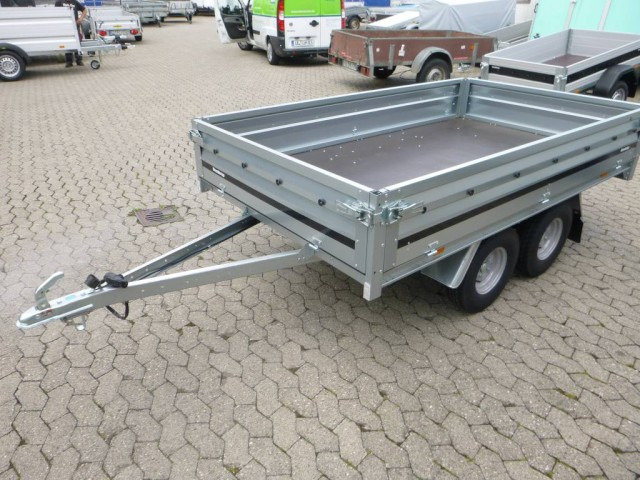 Brenderup 3251ST UB750, Stahl Hochlader, 2500x1420x350mm, 100 km/h - Reboque para carros: foto 1 Brenderup 3251ST UB750, Stahl Hochlader, 2500x1420x350mm, 100 km/h - Reboque para carros: foto 1