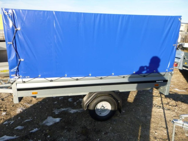 Brenderup 3251SUB750, Hochlader mit Plane 117cm 2500x1420x350mm - Reboque para carros: foto 2 Brenderup 3251SUB750, Hochlader mit Plane 117cm 2500x1420x350mm - Reboque para carros: foto 2