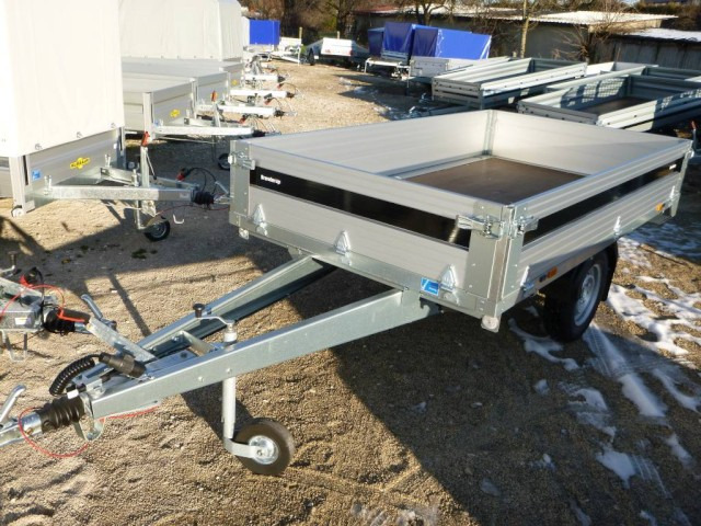 Brenderup 4260A B, Alu Hochlader 1,2 to., 2590 x 1430 x 350 mm - Reboque para carros: foto 1 Brenderup 4260A B, Alu Hochlader 1,2 to., 2590 x 1430 x 350 mm - Reboque para carros: foto 1