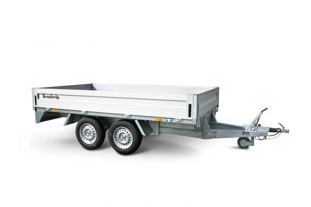 Brenderup 5375ATB3000 Alu Hochlader, 3,0 to. 3750 x 1800 x 330 mm - Reboque para carros: foto 1 Brenderup 5375ATB3000 Alu Hochlader, 3,0 to. 3750 x 1800 x 330 mm - Reboque para carros: foto 1