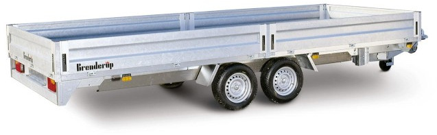 Brenderup 5520WATB3500 Alu Hochlader, 3,5 to. 5170 x 2040 x 330 mm - Reboque para carros: foto 1 Brenderup 5520WATB3500 Alu Hochlader, 3,5 to. 5170 x 2040 x 330 mm - Reboque para carros: foto 1