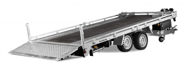 Brenderup 6420 Alu, 64203500, Hochlader kippbar 3,5 t. 4080x2050x100mm - Reboque para carros: foto 1 Brenderup 6420 Alu, 64203500, Hochlader kippbar 3,5 t. 4080x2050x100mm - Reboque para carros: foto 1