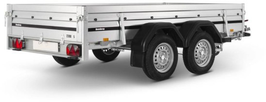 Brenderup Tieflader 2300S Stahl, 2,5 to. 3010x1530x400mm - Reboque para carros: foto 4 Brenderup Tieflader 2300S Stahl, 2,5 to. 3010x1530x400mm - Reboque para carros: foto 4