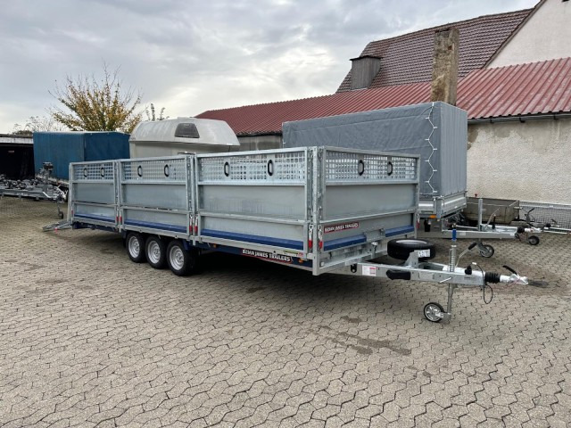 Brian James Cargo Connect Universalanhänger 476-6022-35-3-12, 6000 x 2250 x 300 mm, 3,5 to., 12 Zoll - Reboque para carros: foto 1 Brian James Cargo Connect Universalanhänger 476-6022-35-3-12, 6000 x 2250 x 300 mm, 3,5 to., 12 Zoll - Reboque para carros: foto 1