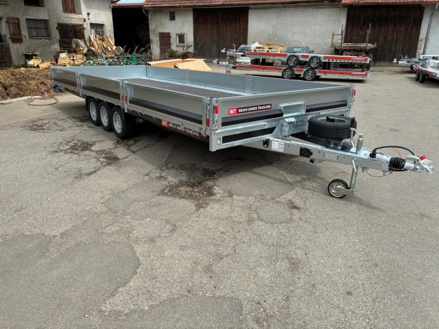 Brian James Cargo Connect Universalanhänger 476-6024-35-3-12, 6000 x 2430 x 300 mm, 3,5 to., 12 Zoll - Reboque para carros: foto 1 Brian James Cargo Connect Universalanhänger 476-6024-35-3-12, 6000 x 2430 x 300 mm, 3,5 to., 12 Zoll - Reboque para carros: foto 1