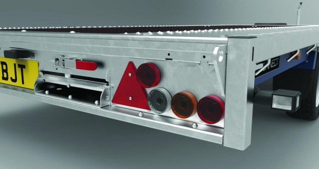 Reboque para carros novo Brian James Cargo Connect Universalanhänger mit Hochplane 476-5522-35-3-10, 5500 x 2290 x 300 mm, 3,5 to., 10 Zoll: foto 18