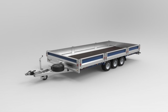 Reboque para carros novo Brian James Cargo Connect Universalanhänger mit Hochplane 476-5522-35-3-10, 5500 x 2290 x 300 mm, 3,5 to., 10 Zoll: foto 7