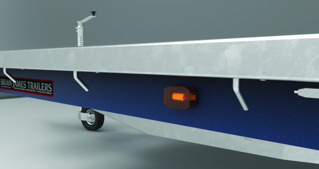 Reboque para carros novo Brian James Cargo Connect Universalanhänger mit Hochplane 476-5522-35-3-10, 5500 x 2290 x 300 mm, 3,5 to., 10 Zoll: foto 14