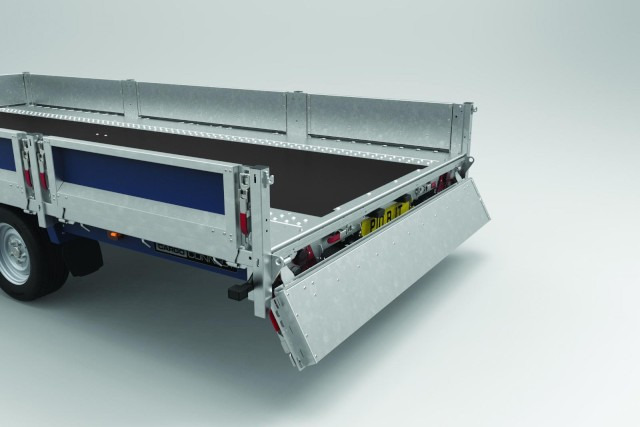 Reboque para carros novo Brian James Cargo Connect Universalanhänger mit Hochplane 476-5522-35-3-10, 5500 x 2290 x 300 mm, 3,5 to., 10 Zoll: foto 9