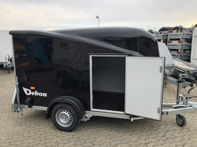 Cheval Liberte Debon Cargo 2 Poly + Türe schwarz 1300 kg, 100 km/h, 300x155x168cm - Reboque furgão: foto 3 Cheval Liberte Debon Cargo 2 Poly + Türe schwarz 1300 kg, 100 km/h, 300x155x168cm - Reboque furgão: foto 3
