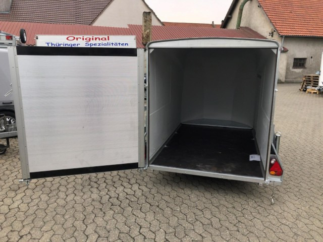 Reboque furgão novo Cheval Liberte Debon Cargo 2 Poly +​ Türe schwarz 1300 kg, 100 km/h, 300x155x168cm: foto 7