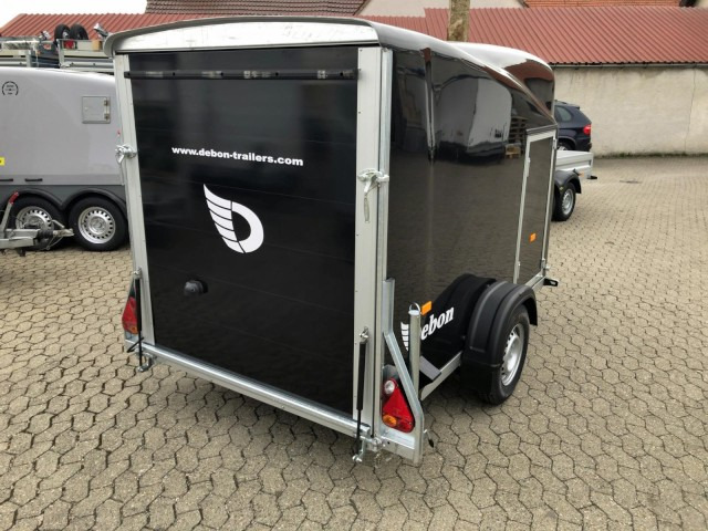 Cheval Liberte Debon Cargo 2 Poly + Türe schwarz Aluräder 1300 kg, 100 km/h, 300x155x168cm - Reboque furgão: foto 5 Cheval Liberte Debon Cargo 2 Poly + Türe schwarz Aluräder 1300 kg, 100 km/h, 300x155x168cm - Reboque furgão: foto 5