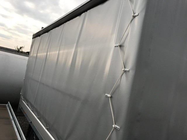 Hapert Azure H-2 Hochlader mit Hochplane 200 cm Lichte Höhe, mit Schiebeplane, 4050 x 1800 x 300 mm, ZG 2,7 to. - Reboque para carros: foto 3 Hapert Azure H-2 Hochlader mit Hochplane 200 cm Lichte Höhe, mit Schiebeplane, 4050 x 1800 x 300 mm, ZG 2,7 to. - Reboque para carros: foto 3