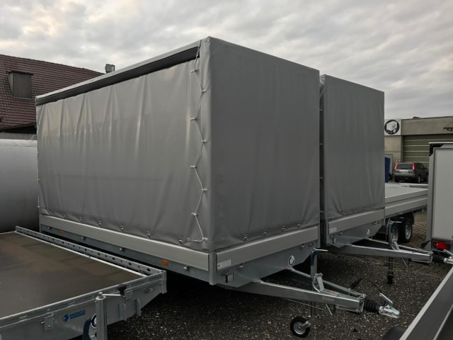 Hapert Azure H-2 Hochlader mit Hochplane 200 cm Lichte Höhe, mit Schiebeplane, 4050 x 1800 x 300 mm, ZG 2,7 to. - Reboque para carros: foto 2 Hapert Azure H-2 Hochlader mit Hochplane 200 cm Lichte Höhe, mit Schiebeplane, 4050 x 1800 x 300 mm, ZG 2,7 to. - Reboque para carros: foto 2