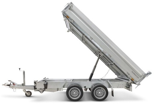 Humbaur 3-Seitenkipper HTK 3000.37 Alu, 3630 x 1850 x 350 mm, 3,0 to. - Reboque basculante: foto 3 Humbaur 3-Seitenkipper HTK 3000.37 Alu, 3630 x 1850 x 350 mm, 3,0 to. - Reboque basculante: foto 3