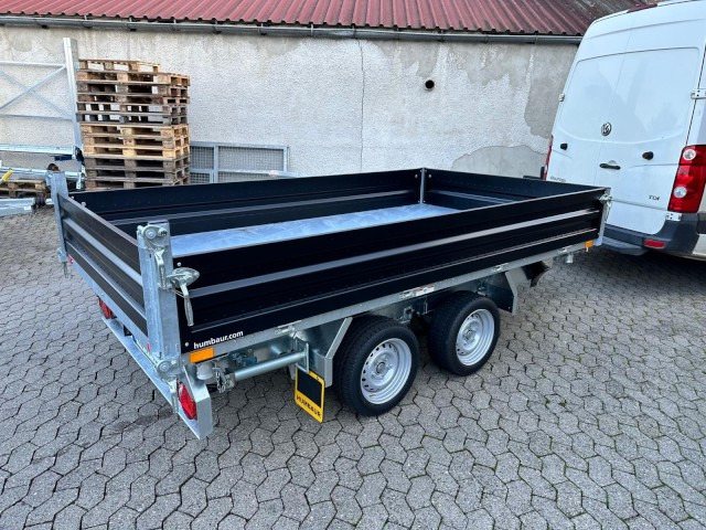 Humbaur 3-Seitenkipper HTK 3500.31 Alu black edition , 3140 x 1750 x 350 mm, 3,5 to. - Reboque basculante: foto 1 Humbaur 3-Seitenkipper HTK 3500.31 Alu black edition , 3140 x 1750 x 350 mm, 3,5 to. - Reboque basculante: foto 1