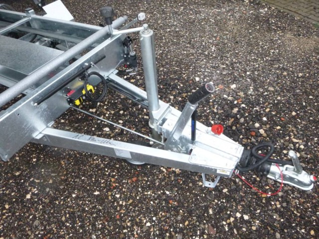 Humbaur 3-Seitenkipper HTK 3500.31 Alu, mit Laubgitteraufsatz - Reboque basculante: foto 5 Humbaur 3-Seitenkipper HTK 3500.31 Alu, mit Laubgitteraufsatz - Reboque basculante: foto 5