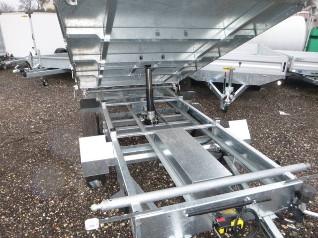 Humbaur 3-Seitenkipper HTK 3500.31 Alu, mit Laubgitteraufsatz - Reboque basculante: foto 4 Humbaur 3-Seitenkipper HTK 3500.31 Alu, mit Laubgitteraufsatz - Reboque basculante: foto 4