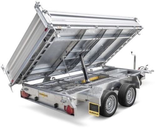 Humbaur 3-Seitenkipper HTK 3500.37 Alu, 3630 x 1850 x 350 mm, 3,5 to. - Reboque basculante: foto 1 Humbaur 3-Seitenkipper HTK 3500.37 Alu, 3630 x 1850 x 350 mm, 3,5 to. - Reboque basculante: foto 1