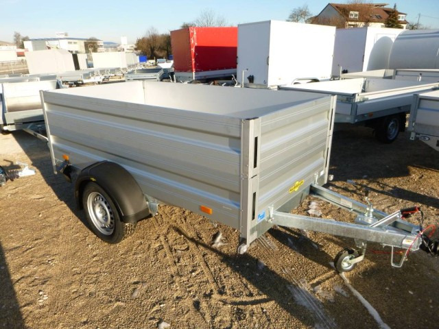 Humbaur HA 132513 mit KV und Bordwandaufsatz, 1300 kg, 2510 x 1310 x 350mm - Reboque para carros: foto 1 Humbaur HA 132513 mit KV und Bordwandaufsatz, 1300 kg, 2510 x 1310 x 350mm - Reboque para carros: foto 1