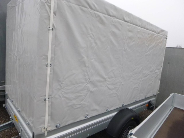 Humbaur HA 133015 mit KV, 1300 kg, 3030 x 1500 x 350 mm mit Hochplane 180 cm - Reboque para carros: foto 4 Humbaur HA 133015 mit KV, 1300 kg, 3030 x 1500 x 350 mm mit Hochplane 180 cm - Reboque para carros: foto 4