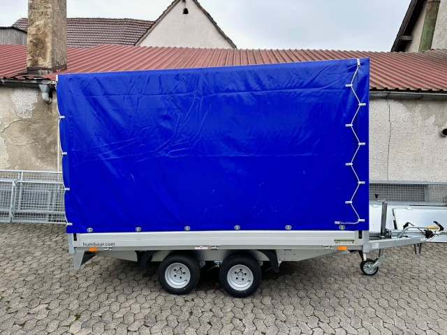 Humbaur HN 253118 Hochlader 2,5 to. Hochplane 200 cm, 100 km/h, 3100 x 1850 x 350 mm - Reboque para carros: foto 3 Humbaur HN 253118 Hochlader 2,5 to. Hochplane 200 cm, 100 km/h, 3100 x 1850 x 350 mm - Reboque para carros: foto 3