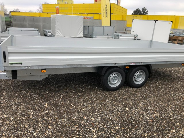 Humbaur HN 254118 Hochlader 2,5 to. 4100 x 1850 x 350 mm - Reboque para carros: foto 4 Humbaur HN 254118 Hochlader 2,5 to. 4100 x 1850 x 350 mm - Reboque para carros: foto 4