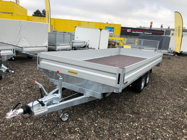 Humbaur HN 254118 Hochlader 2,5 to. 4100 x 1850 x 350 mm - Reboque para carros: foto 1 Humbaur HN 254118 Hochlader 2,5 to. 4100 x 1850 x 350 mm - Reboque para carros: foto 1