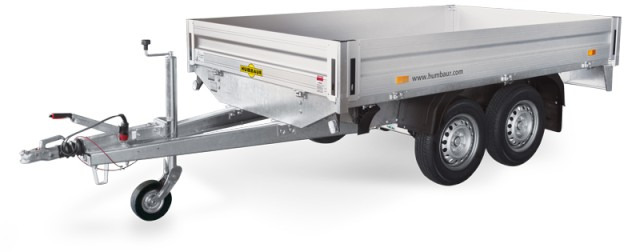 Humbaur HT 254118 Hochlader 2,5 to. 4100 x 1850 x 350 mm - Reboque para carros: foto 1 Humbaur HT 254118 Hochlader 2,5 to. 4100 x 1850 x 350 mm - Reboque para carros: foto 1