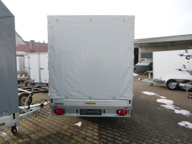 Humbaur HT 254118 Hochlader mit Plane 4100x1850x350mm - Reboque para carros: foto 3 Humbaur HT 254118 Hochlader mit Plane 4100x1850x350mm - Reboque para carros: foto 3