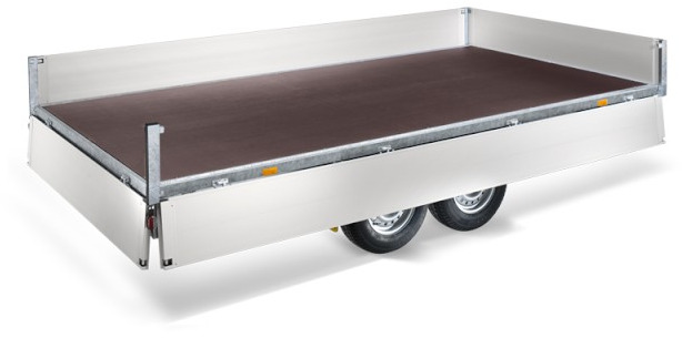 Humbaur HT 304121 Hochlader 3,0 to. 4100 x 2100 x 350 mm - Reboque para carros: foto 2 Humbaur HT 304121 Hochlader 3,0 to. 4100 x 2100 x 350 mm - Reboque para carros: foto 2