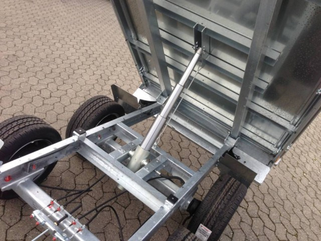 Humbaur HUK 273117 Heckkipper 2,7 t. 3140 x 1750 x 300 mm, E-Pumpe - Reboque basculante: foto 5 Humbaur HUK 273117 Heckkipper 2,7 t. 3140 x 1750 x 300 mm, E-Pumpe - Reboque basculante: foto 5