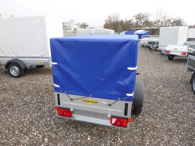 Humbaur Startrailer H 752010 mit Hochplane 750 kg 2050x1095x300mm - Reboque para carros: foto 5 Humbaur Startrailer H 752010 mit Hochplane 750 kg 2050x1095x300mm - Reboque para carros: foto 5