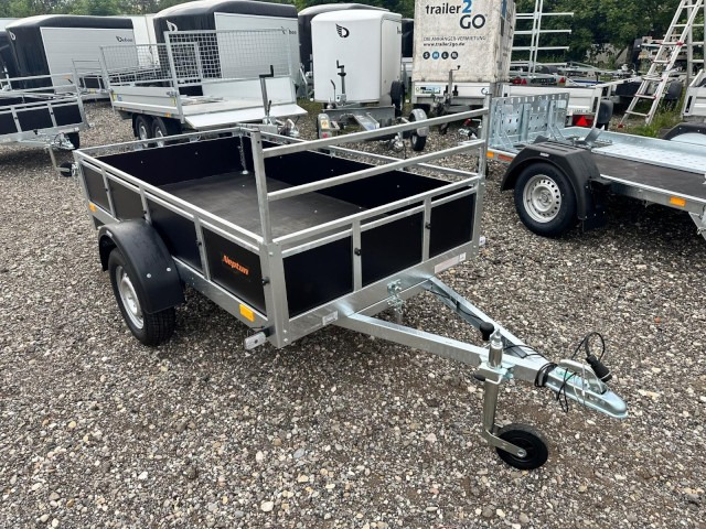 Neptun Tieflader Trailwood, GN079, N7-236, 0,75 to. 2360 x 1250 x 380 mm - Reboque para carros: foto 1 Neptun Tieflader Trailwood, GN079, N7-236, 0,75 to. 2360 x 1250 x 380 mm - Reboque para carros: foto 1
