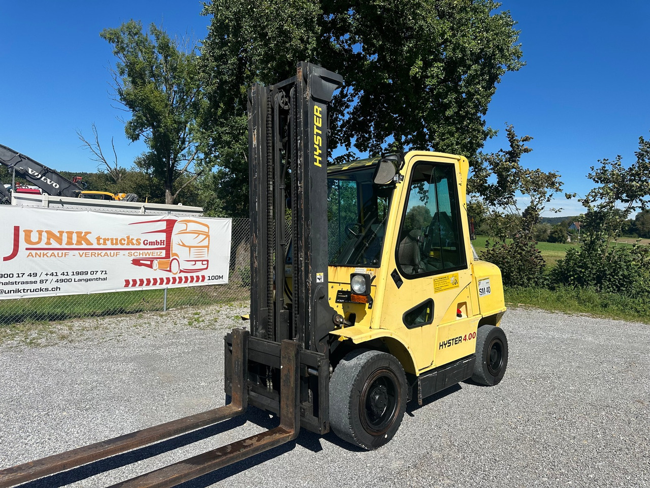 HYSTER H4.00XMS - Empilhadeira a diesel: foto 1 HYSTER H4.00XMS - Empilhadeira a diesel: foto 1