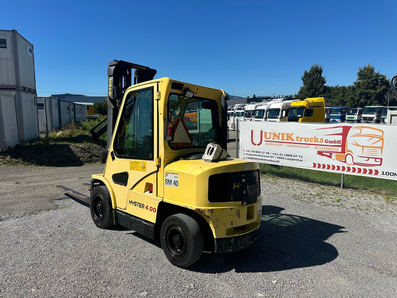 HYSTER H4.00XMS - Empilhadeira a diesel: foto 3 HYSTER H4.00XMS - Empilhadeira a diesel: foto 3