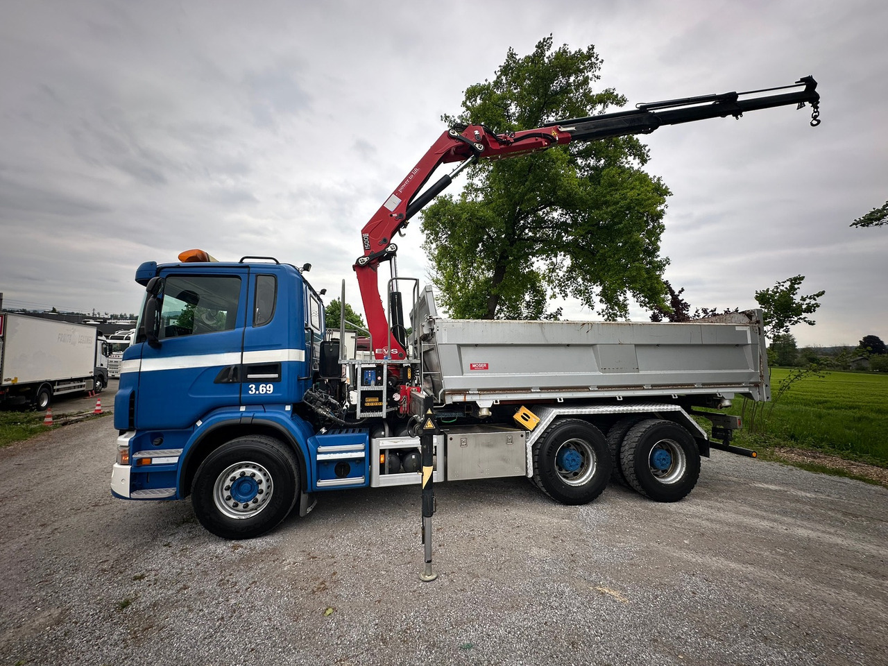SCANIA G440 6x4 Kran+Kipper ORG-km 57.000 - Camião basculante, Camião grua: foto 4 SCANIA G440 6x4 Kran+Kipper ORG-km 57.000 - Camião basculante, Camião grua: foto 4