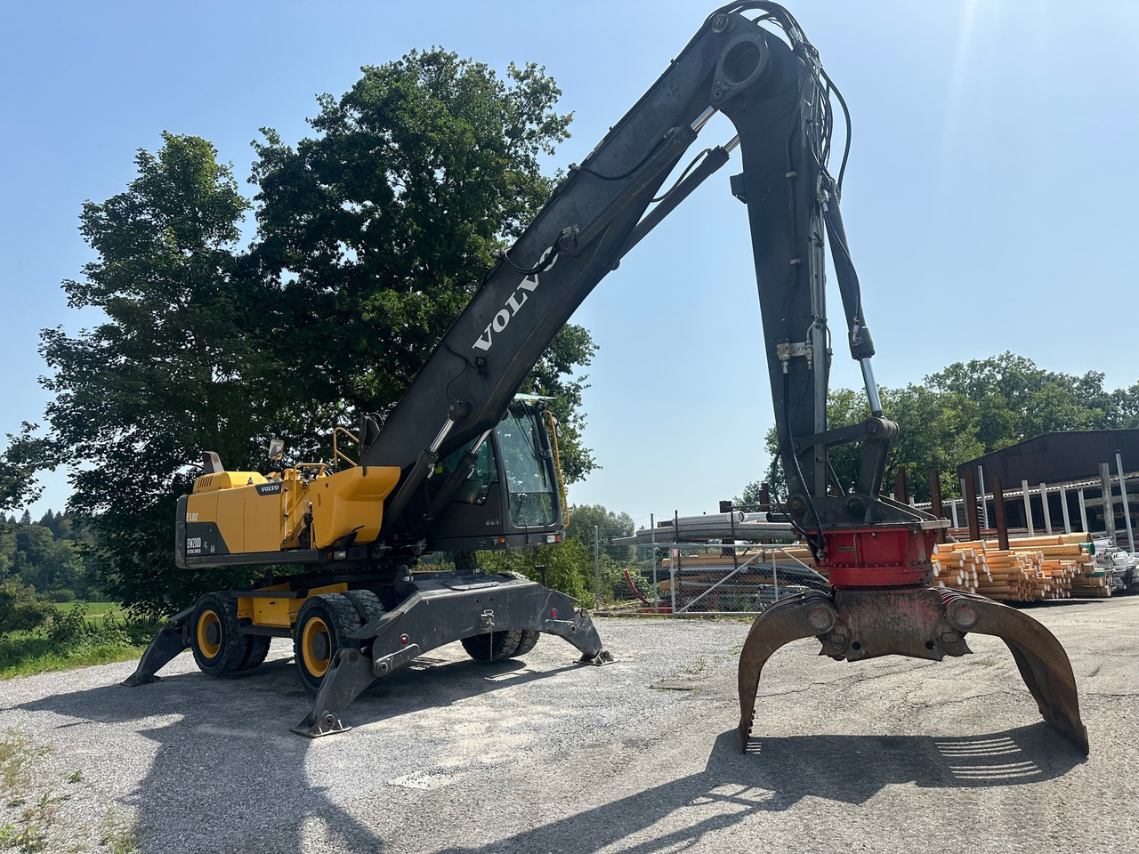 Escavadeira VOLVO EW 210 D 24t Greifer: foto 15