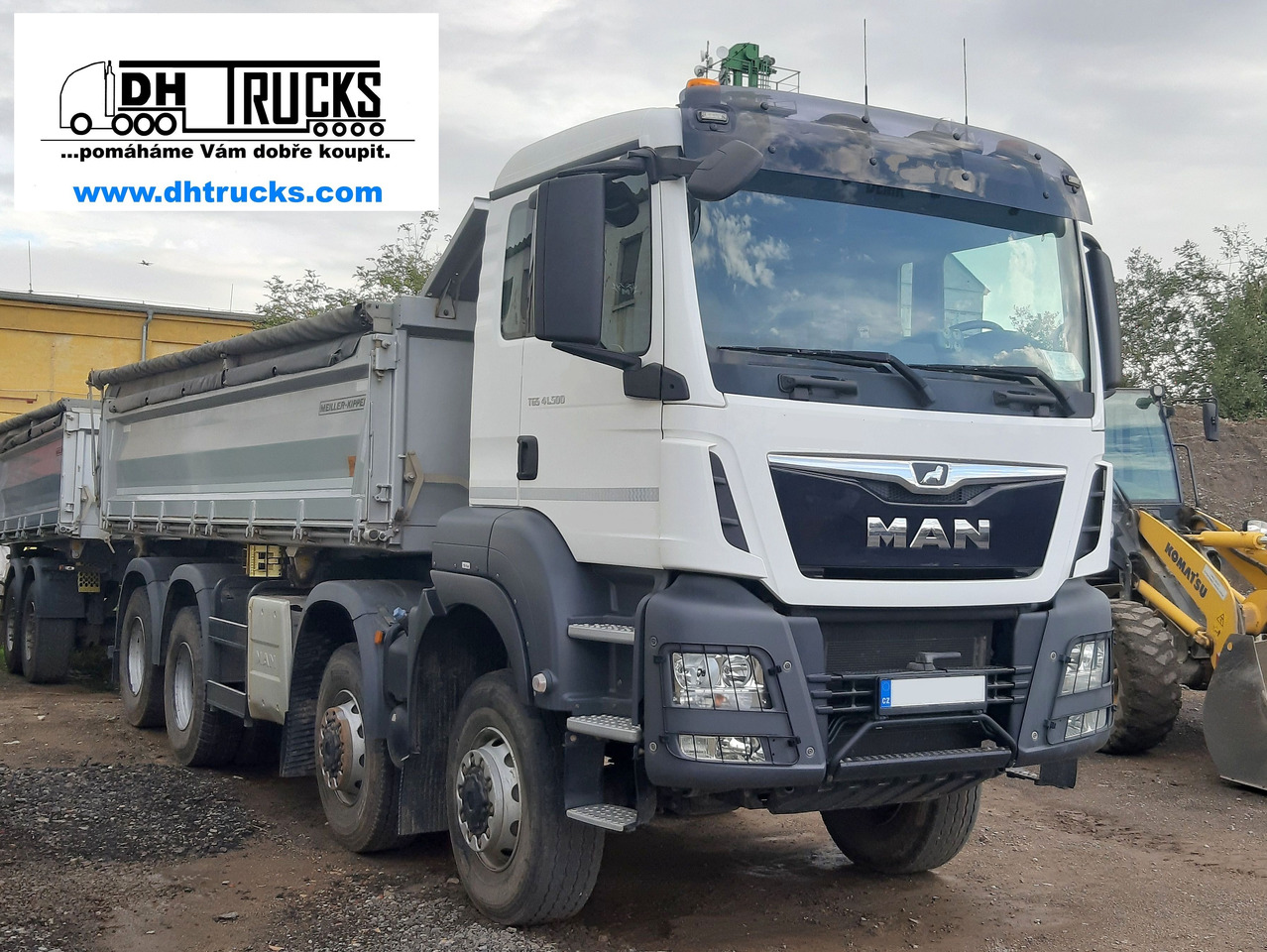 MAN TGS 41.500 8x6 BB MEILLER S3 BORDMATIC / TAŽNÉ * AHK 36.000 kg / souprava * Zug 60.000 kg - Camião basculante: foto 4 MAN TGS 41.500 8x6 BB MEILLER S3 BORDMATIC / TAŽNÉ * AHK 36.000 kg / souprava * Zug 60.000 kg - Camião basculante: foto 4