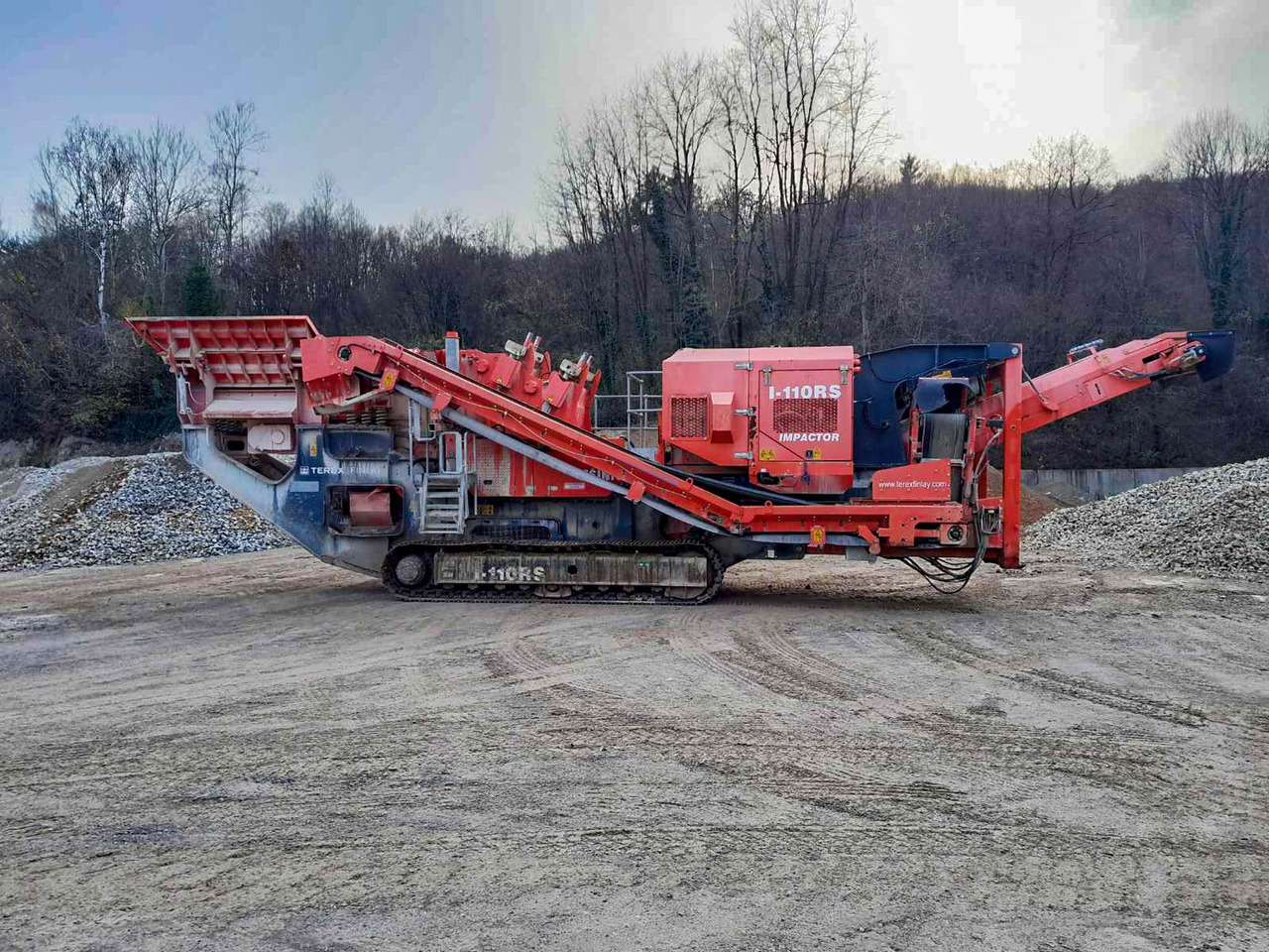 Terex-Finlay I-110 RS - Britador de mandíbula: foto 5 Terex-Finlay I-110 RS - Britador de mandíbula: foto 5