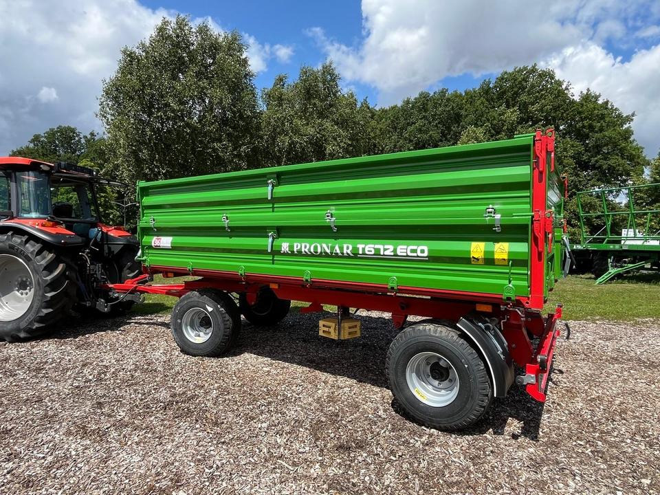 Kipper Pronar T672 Eco 8t 40km/h Anhänger Auflaufbremse - Reboque basculante agrícola: foto 4 Kipper Pronar T672 Eco 8t 40km/h Anhänger Auflaufbremse - Reboque basculante agrícola: foto 4