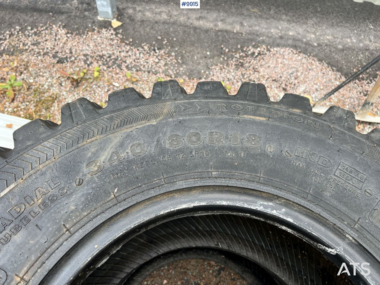 2 st NOKIAN 340/80R18 däck - Pneu por Máquina de construção: foto 3 2 st NOKIAN 340/80R18 däck - Pneu por Máquina de construção: foto 3