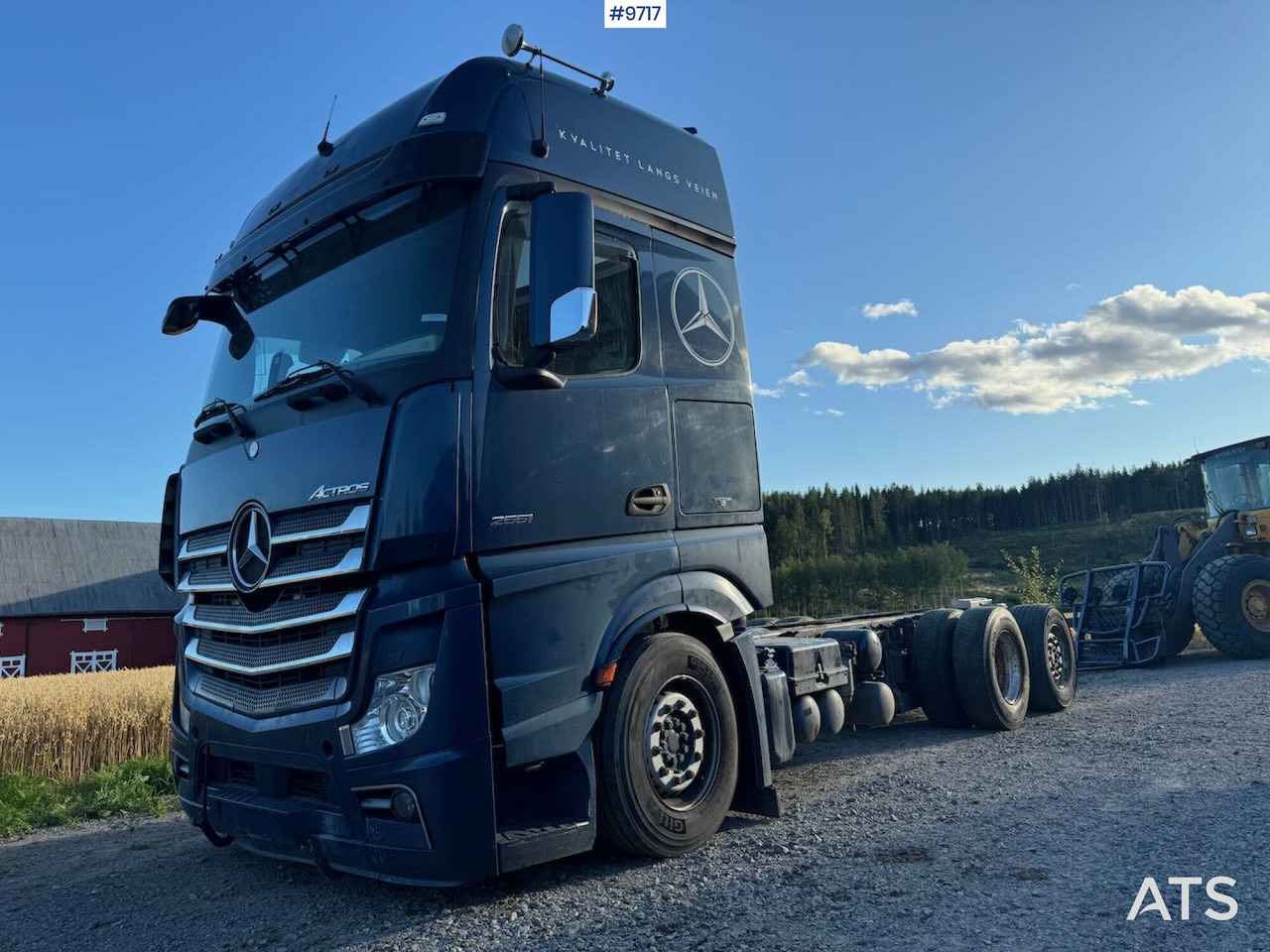 2014 Mercedes Actros 2551 Chassis. Rep object. - Camião chassi: foto 1 2014 Mercedes Actros 2551 Chassis. Rep object. - Camião chassi: foto 1