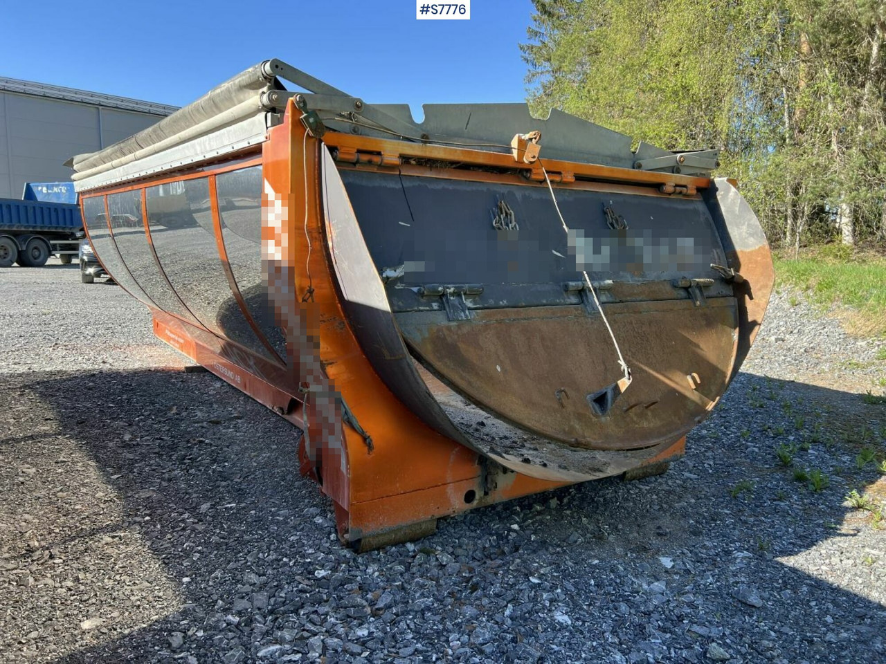 Balticum Frinab LV-13,5 Asphalt flatbed - Contentor ampliroll: foto 2 Balticum Frinab LV-13,5 Asphalt flatbed - Contentor ampliroll: foto 2